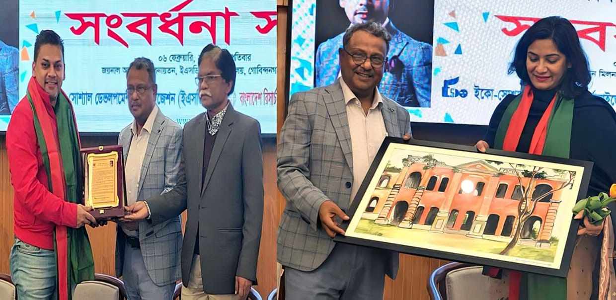 ঠাকুরগাঁওয়ে মির্জা ফখরুলের মেয়ে- জামাইকে সংবর্ধনা 